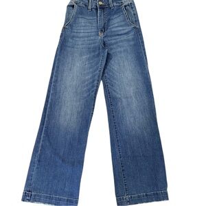 Kancan Wide-Leg Women's Jeans Blue Denim, high waist, wide leg Size 3 or 25